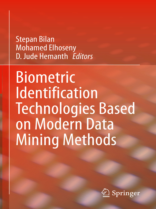 Cover image for Biometric Identification Technologies Based on Modern Data Mining Methods